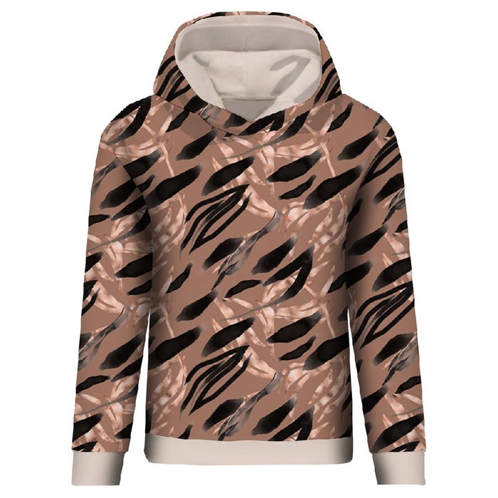 JUNGLE / Mocha Mousse  - brushed knitwear with elastane ITY