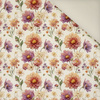 FLOWERS HEDGEHOG FAMILY - Welur tapicerski