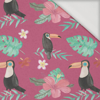 PAINTED TOUCANS pat. 5 - Viscose jersey