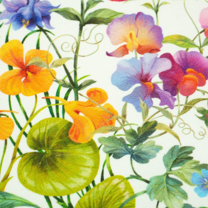 BUCOLIC FLOWERS - single jersey with elastane TE210