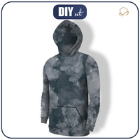 HERREN HOODIE (COLORADO) - SMOKE - Nähset XS