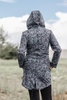 DAMENPARKA (ANNA) - ZAUBER DAMASCO m. 1 (ZAUBERSCHULE) / grau - Softshell XXL