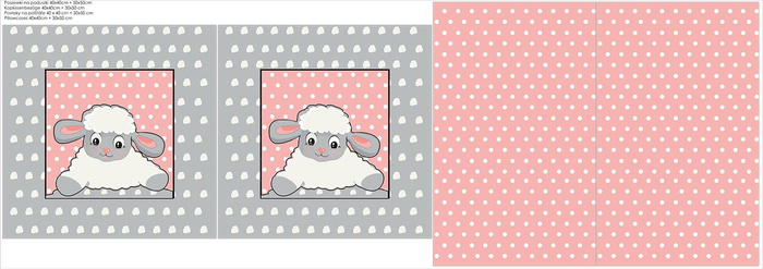 DECORATIVE PILOWS - SHEEP BARBRA