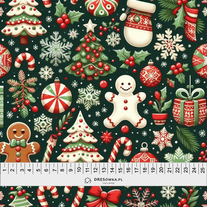 HAPPY CHRISTMAS WZ. 11- Potahový velur 