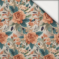 PASTEL FLOWERS WZ. 36 - light brushed knitwear