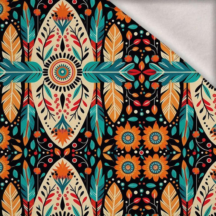 AROUND THE WORLD wz.11 - brushed knitwear with elastane ITY