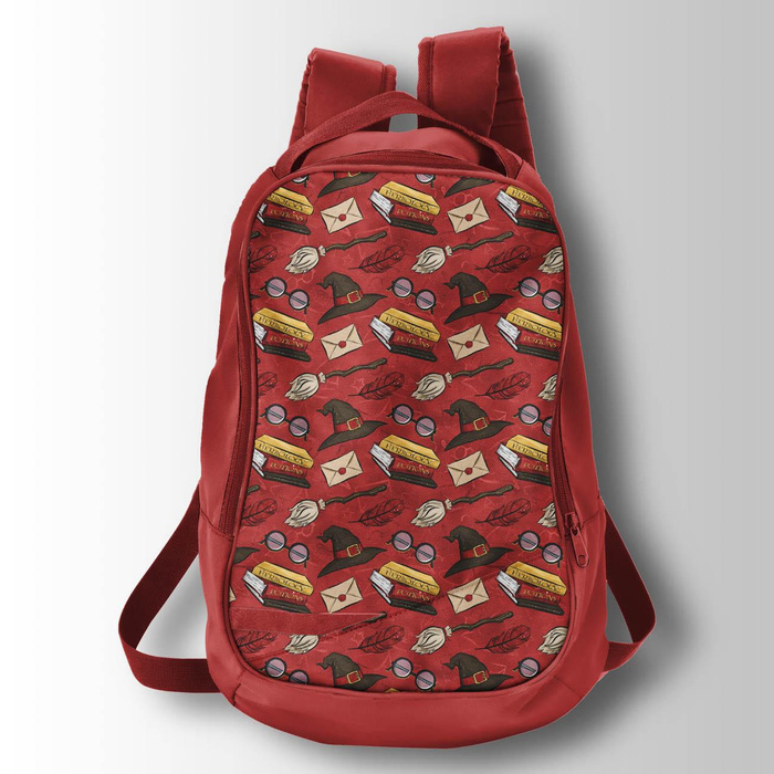 MAGIC MIX PAT. 1 (MAGIC SCHOOL) / red - single jersey with elastane 