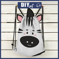 Dětský batoh pytel - ZEBRA JANET