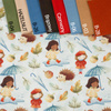 RAINY ADVENTURE (AUTUMN GIRL) - Cotton woven fabric