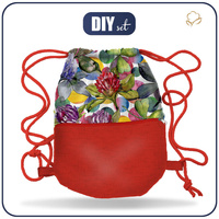 BATOH PYTEL S KAPSA - AKVARELOVÉ JETELE - Sada siti