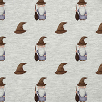 ZAUBERER / Zauberhüte (ZAUBERSCHULE)  / M-01 melange hellgrau