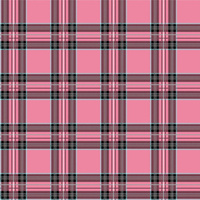CHECK PAT. 12 / pink - Cotton woven fabric