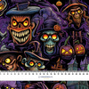 HALLOWEEN wz.27- single jersey with elastane ITY