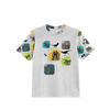 2-PACK - KINDER T-SHIRT - DINO M. 1 - Nähset (104/110)
