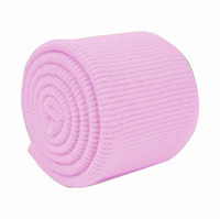 Bündchenstoff gerippt - BARBIE PINK (D-177)
