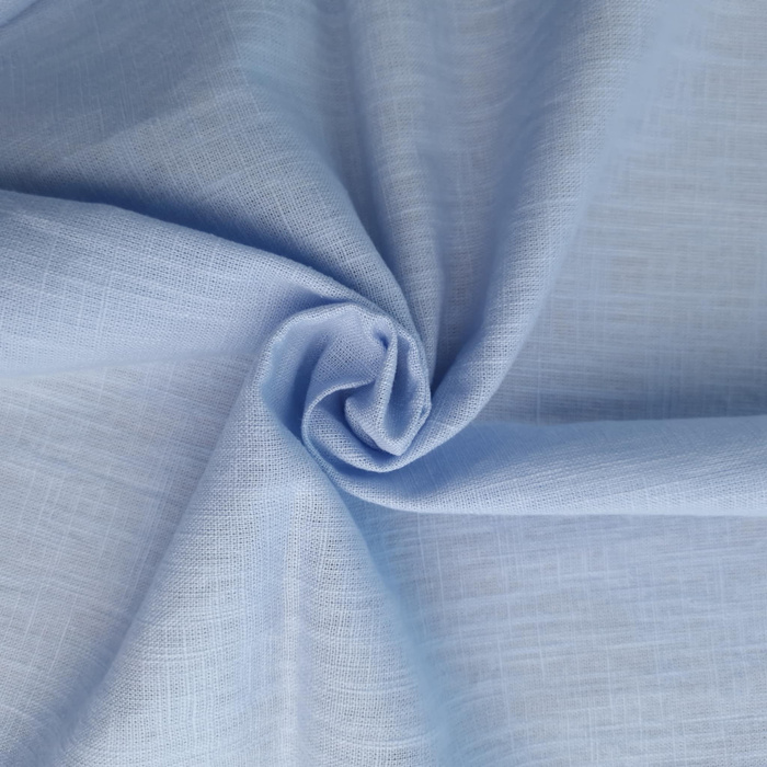 Ramie mit Baumwolle - BABY BLUE