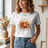 AUTUMN LEAVES - panel (60cm x 50cm) SINGLE JERSEY