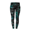 THERMO LEGGINSY DAMSKIE (GRETA) - JUNGLE ZEBRA / MONSTERA- zestaw do uszycia XXL