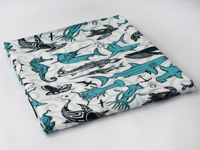 44CM OCEAN - Jersey wiskozowy WE210