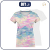 T-SHIRT DAMSKI - TĘCZOWY OCEAN wz. 5 - single jersey L