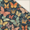 Butterfly & Flowers wz.5- Slub Weave