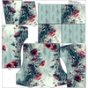 BLUZA DAMSKA (FURIA) NIETOPERZ Z KOMINEM - VINTAGE FLOWERS wz. 2 - zestaw do uszycia XL