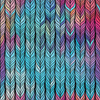 PLETENEC / duhová - tkanina HOME DECOR PREMIUM