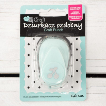 Decorative hole punch 1,6 cm  cherries