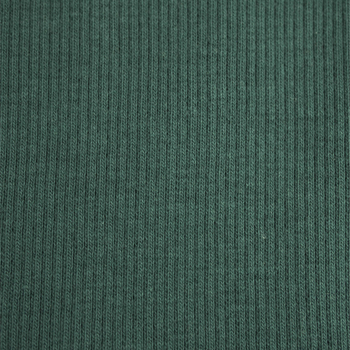 Dzianina prążkowana (ściągaczowa) - BUTELKOWA ZIELEŃ