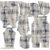 BLUZA DAMSKA (POLA) CLASSIC Z KAPTUREM - ACID WASH wz. 2 (navy) - dzianina pętelkowa XXL