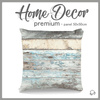 PANEL PODUSZKOWY - DESKI / niebieskie - HOME DECOR PREMIUM