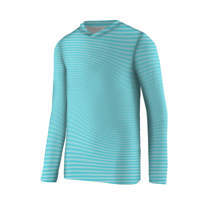 THERMO KOMPLET DZIEWCZĘCY (NANCY) - WAVY LINES - zestaw do uszycia 128