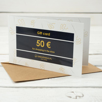 GIFT CARD - 50 EUR - EN