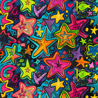 NEON STARS WZ.2- Slub Weave