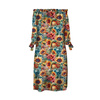 KLEID "CARMEN" - FLOWERS ms.38 - Krepp XXL