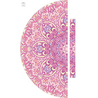 BAREVNÁ MANDALA vz. 2 - panel kalhot "MAXI"