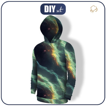 HERREN HOODIE (COLORADO) - DEEP SPACE - Nähset