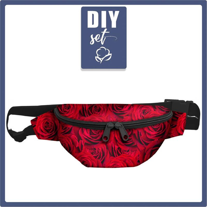 HIP BAG - ROSES - small