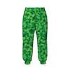KID'S JOGGERS (ROBIN) - PIXELS pat. 2 / green - sewing set