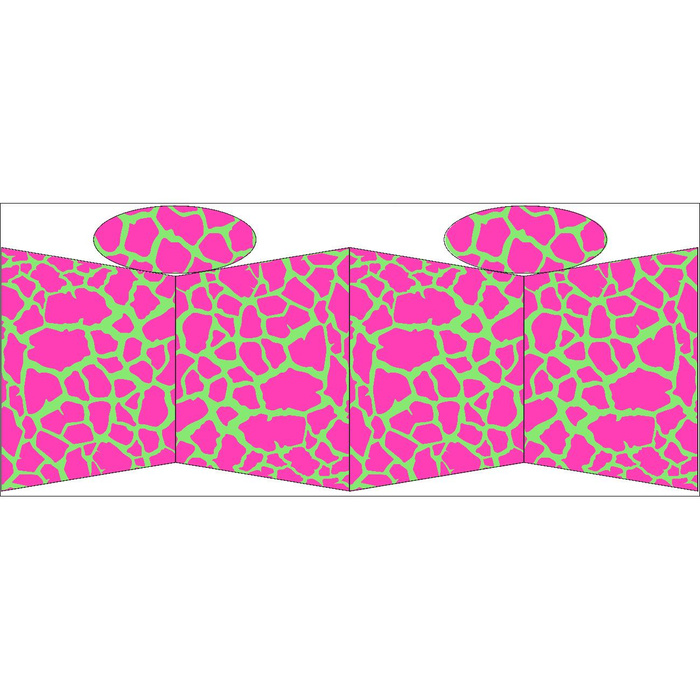 SHOPPER - NEON SPRENKEL M. 4 - Nähset