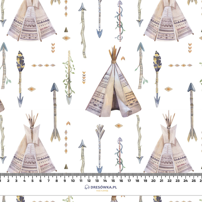 INDIAN / tipi - Baumwoll Musselin