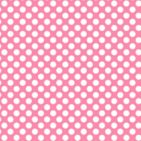 WHITE DOTS / pink - single jersey with elastane