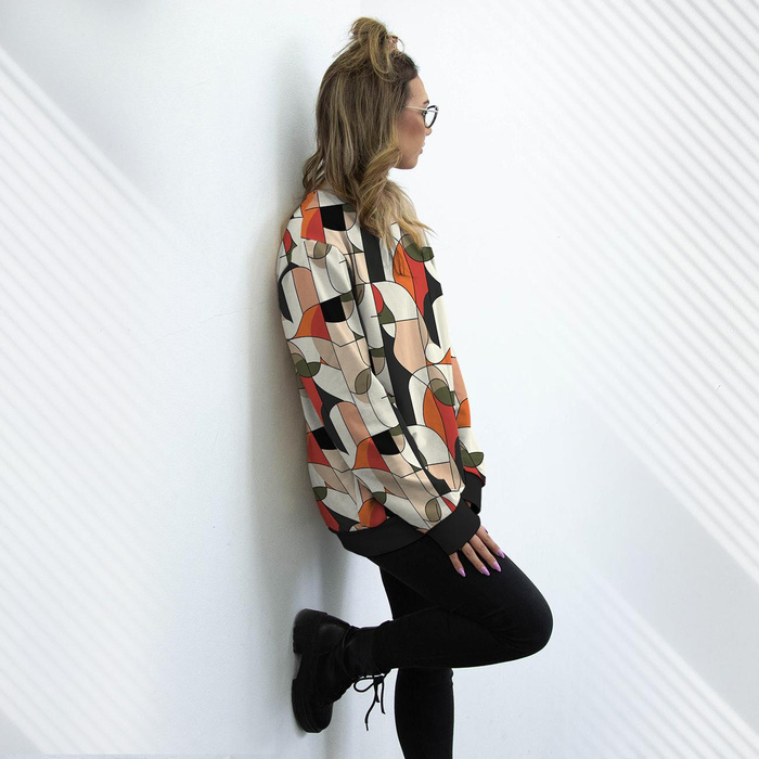 EYES WZ.9 - looped knit fabric