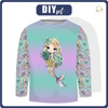 Longsleeve - MOŘSKÉ PANNY A ANANASY - single jersey (110/116)