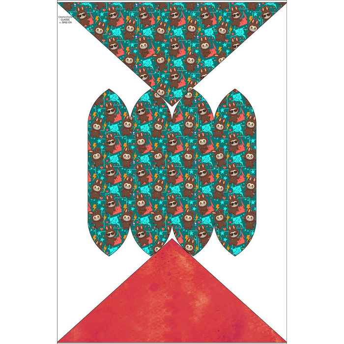 KID'S CAP AND SCARF (CLASSIC) - CREEPY CUTE WZ.1 - 48-50