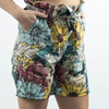 PAPERBAG SHORTS - AQUARELL BLUMEN Ms. 9 - Nähset XL