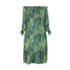 GREEN JUNGLE pat. 1 (VINTAGE) - Viscose jersey