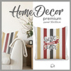 PANEL PODUSZKOWY - Best grandpa ever/ paski- HOME DECOR PREMIUM