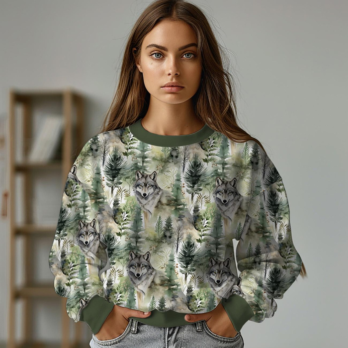 FOREST WZ.3 - looped knit fabric