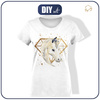 WOMEN’S T-SHIRT - HORSE pat. 4 - single jersey XS